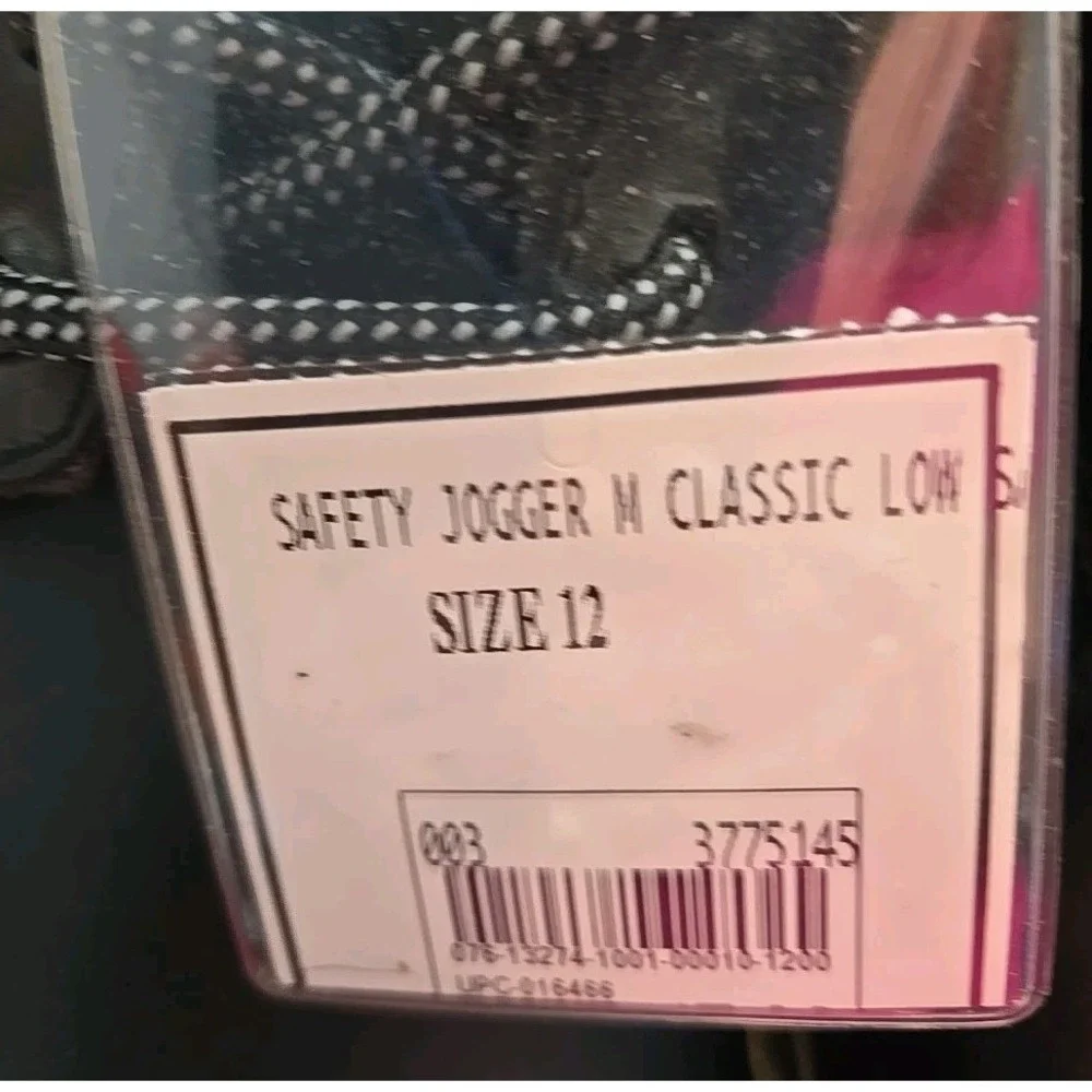 Safety Joggers M‎ Classic Heavy Duty Shoes Black Work Low Boots Size 12 New